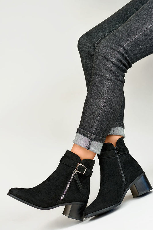 Stiefeletten mit Absatz Model 186454 PRIMO
