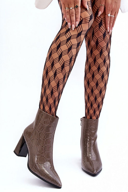 Stiefeletten mit Absatz Model 186674 Step in style