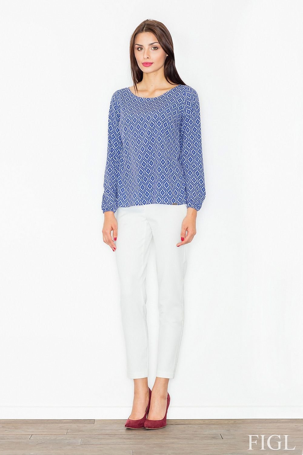 Bluse Model 77077 Figl