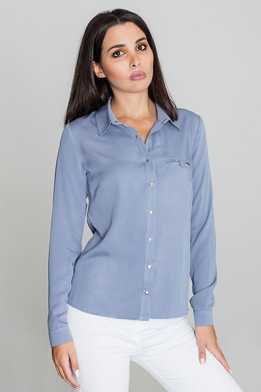 Langarm Hemd Model 111031 Figl
