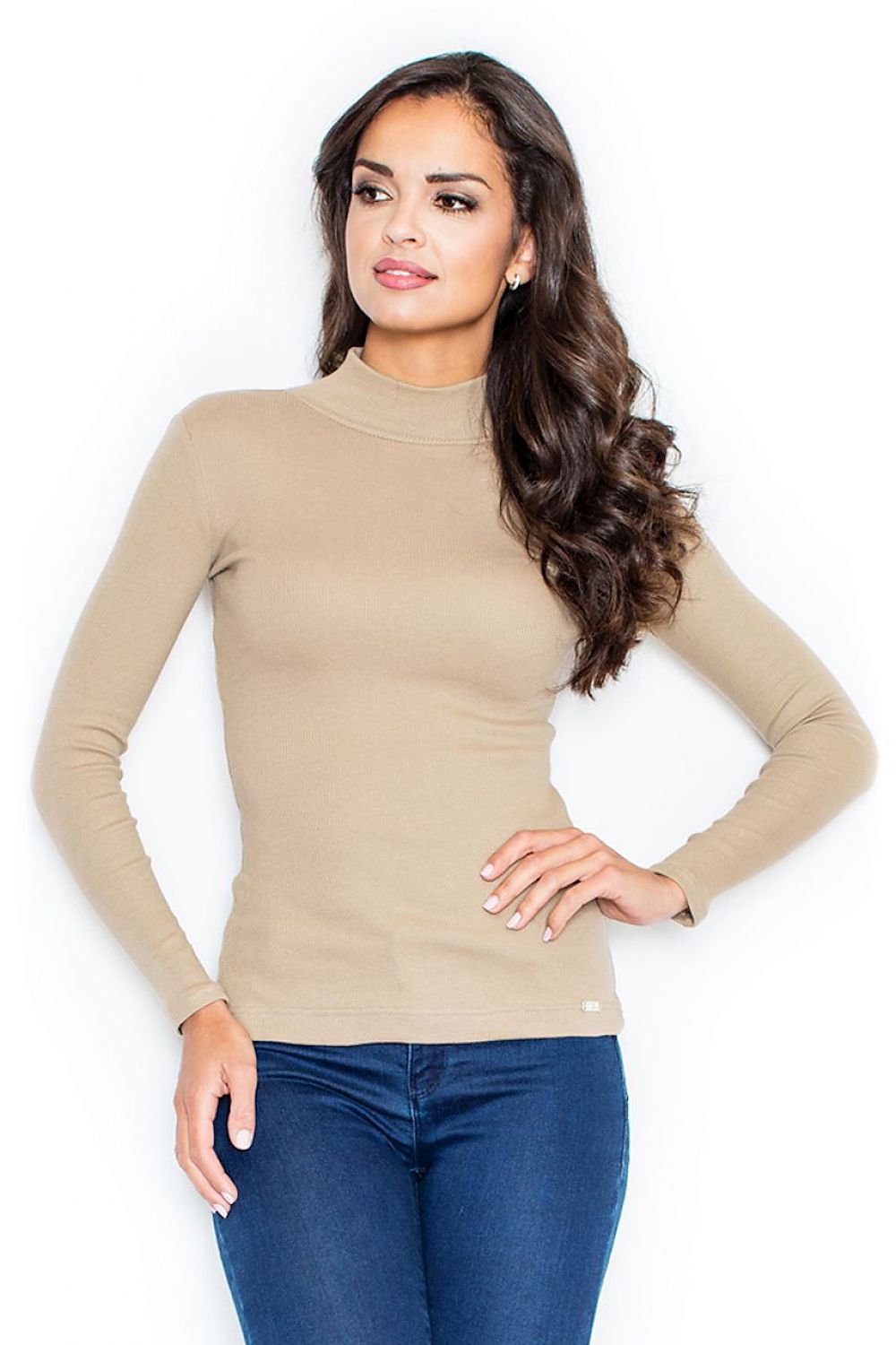 Rollkragenpullover Model 43881 Figl