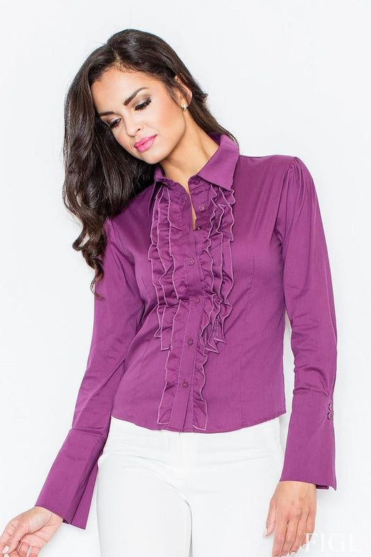 Langarm Hemd Model 111781 Figl