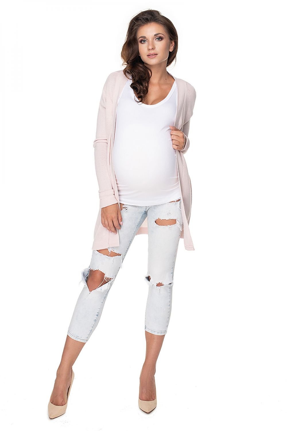 Schwangerschaftswolljacke Model 135972 PeeKaBoo