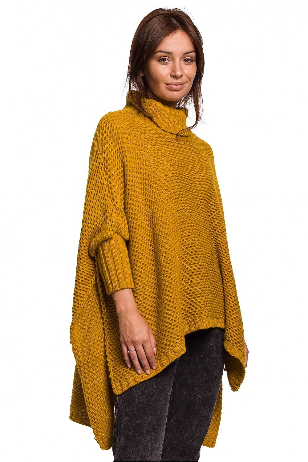Poncho Model 148265 BE Knit