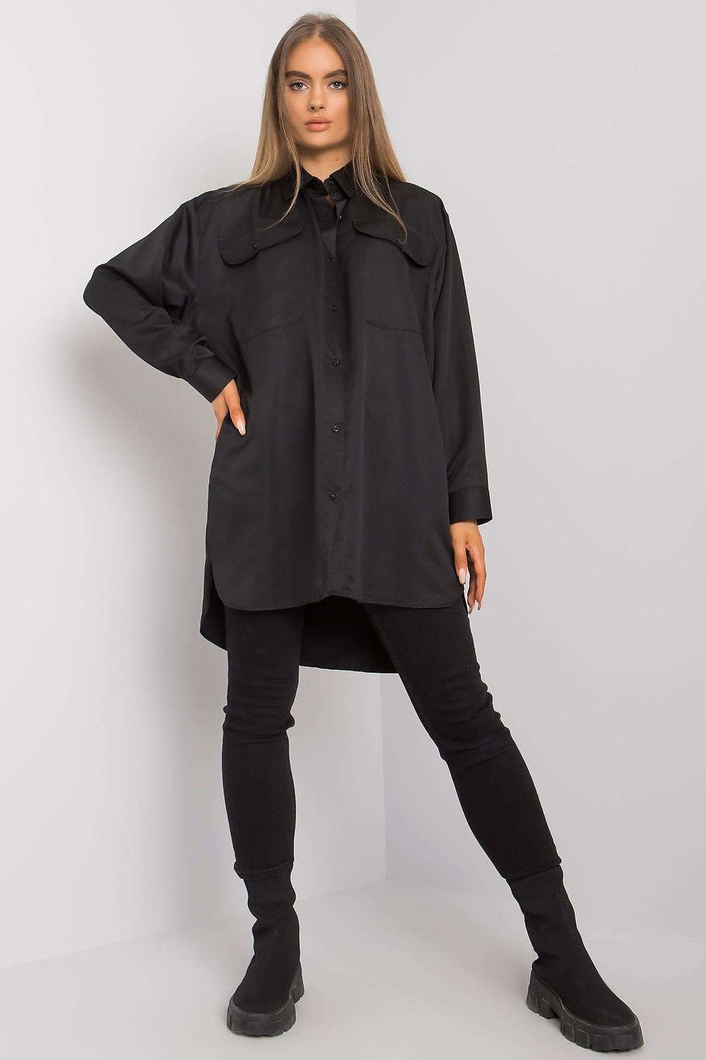 Langarm Hemd Model 160756 Ex Moda