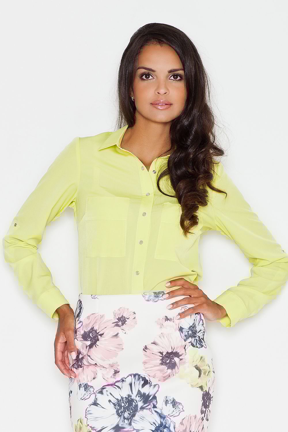 Damen Hemd Model 43748 Figl