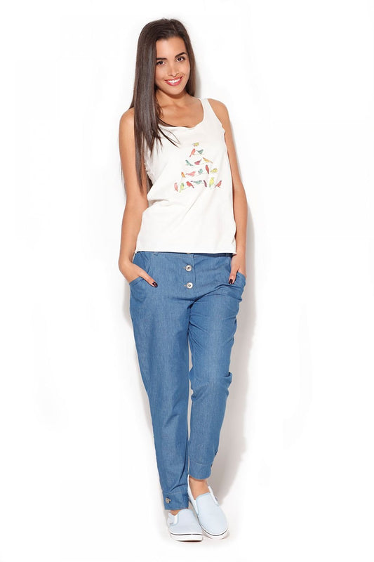 Damen Hose Model 43961 Katrus